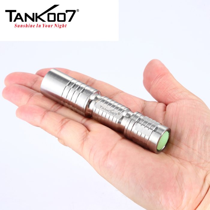 E3 Q5 Outdoor Portable Flashlight-Discontinued Stainless Steel Nature