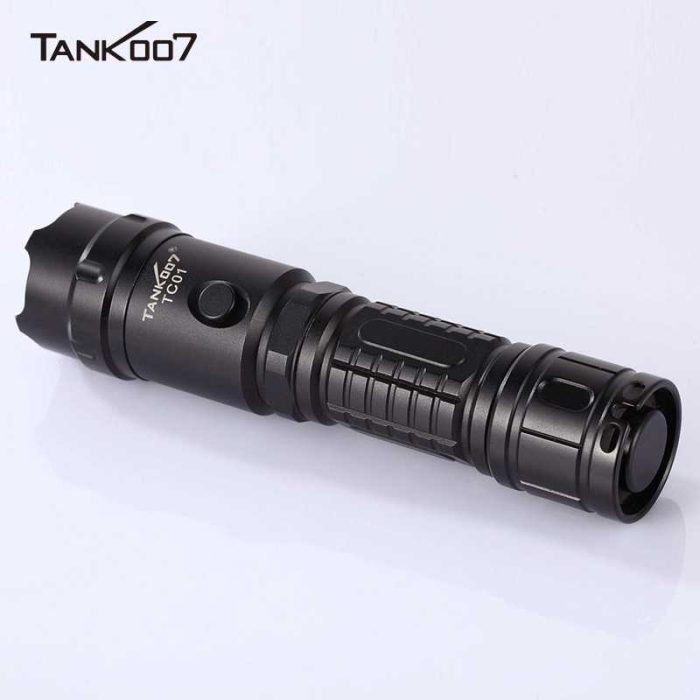 TC01 R5 LED Max 420 lumen Rechargeable Tactical Flashlight - Image 4