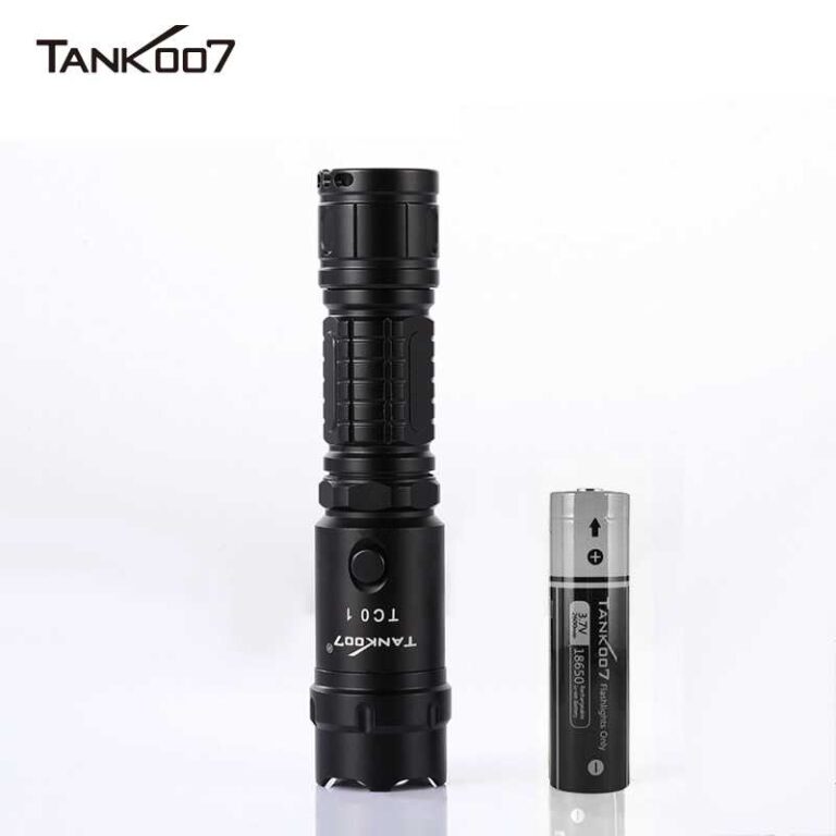 TC01 R5 LED Max 420 lumen Rechargeable Tactical Flashlight - Image 5