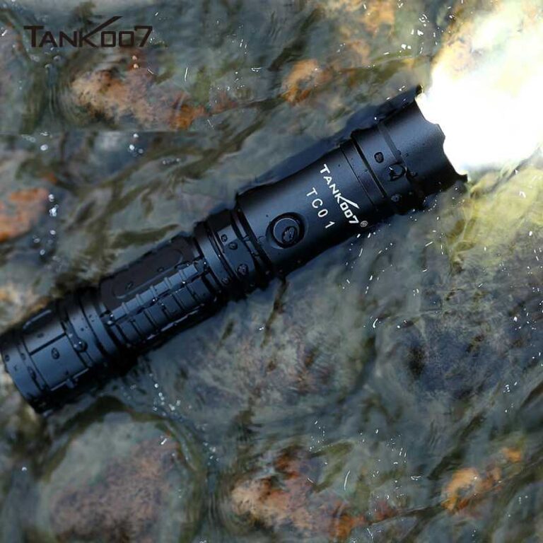 TC01 R5 LED Max 420 lumen Rechargeable Tactical Flashlight - Image 6