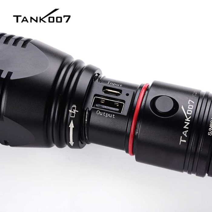 UC20 High Power Rechargeable Police Flashlight Max 1000lumen-Discontinued - Image 3