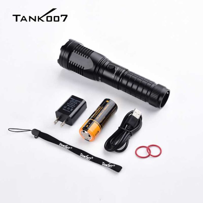 UC20 High Power Rechargeable Police Flashlight Max 1000lumen-Discontinued - Image 7