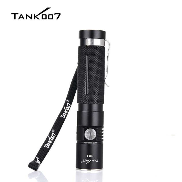 PC51 Protable usb rechargeable cree flashlight wholesale-Discontinued - Image 3