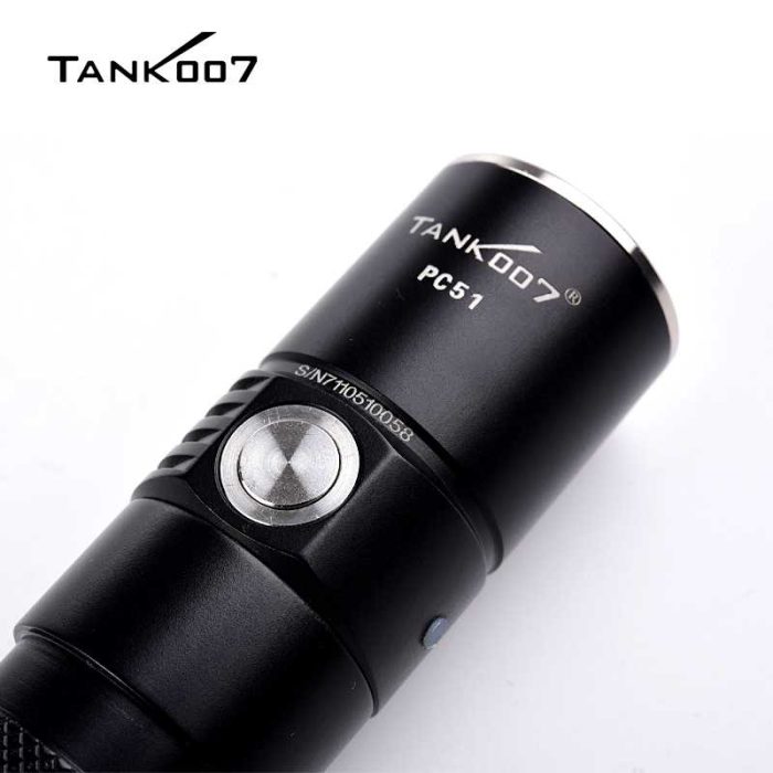 PC51 Protable usb rechargeable cree flashlight wholesale-Discontinued - Image 4