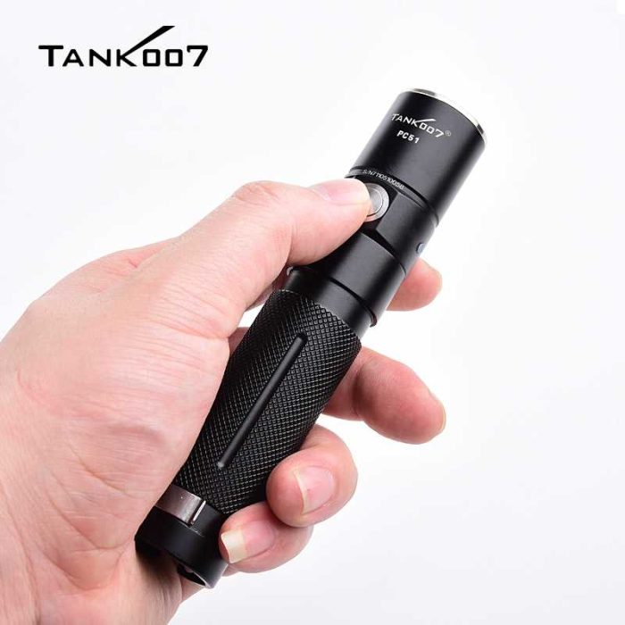 PC51 Protable usb rechargeable cree flashlight wholesale-Discontinued - Image 7