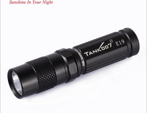 Rechargeable led flashlight customized detailed process