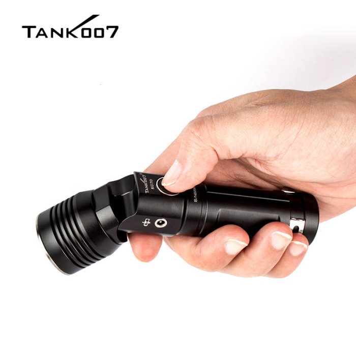 KC70 90° rotating zoom flashlight magnetic working torch USB rechargeable flashlight-Discontinued - Image 5