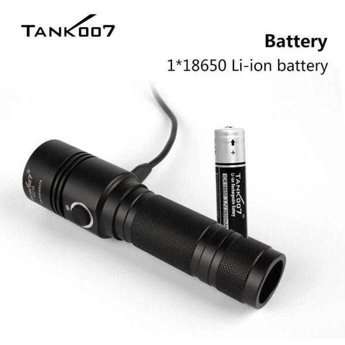 UC16 High Power USB Rechargeable Police Flashlight-Discontinued - Image 3