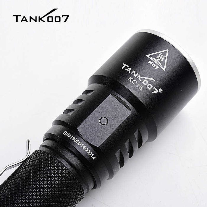 KC15 Typical USB Rechargeable Tactical & Outdoor 1000lumens Police Flashlight - Image 6