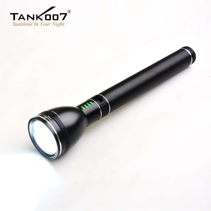 Tank007 A602L Outdoor Emergency Rechargeable Long-range LED Flashlight with 3 modes - Image 2