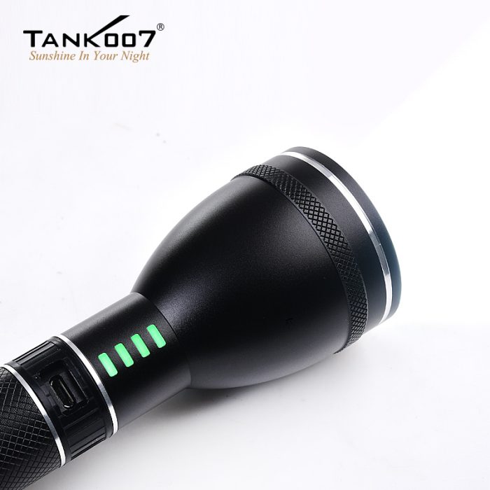 Tank007 A602L Outdoor Emergency Rechargeable Long-range LED Flashlight with 3 modes - Image 4