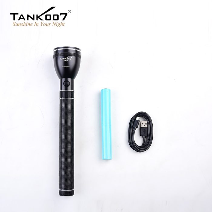 Tank007 A602L Outdoor Emergency Rechargeable Long-range LED Flashlight with 3 modes - Image 9