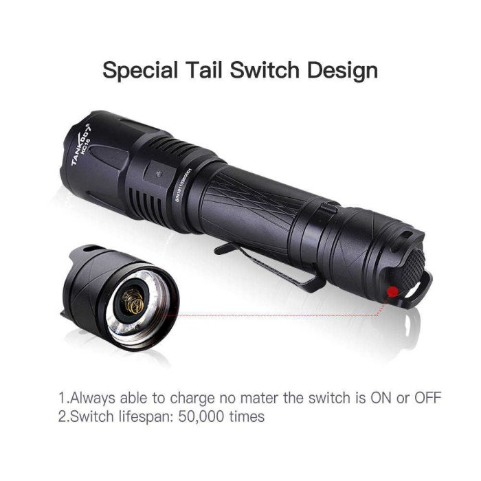 KC16 Typical High Power Rechargeable Police Flashlight Long-range - Image 10