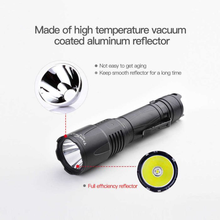 KC16 Typical High Power Rechargeable Police Flashlight Long-range - Image 8