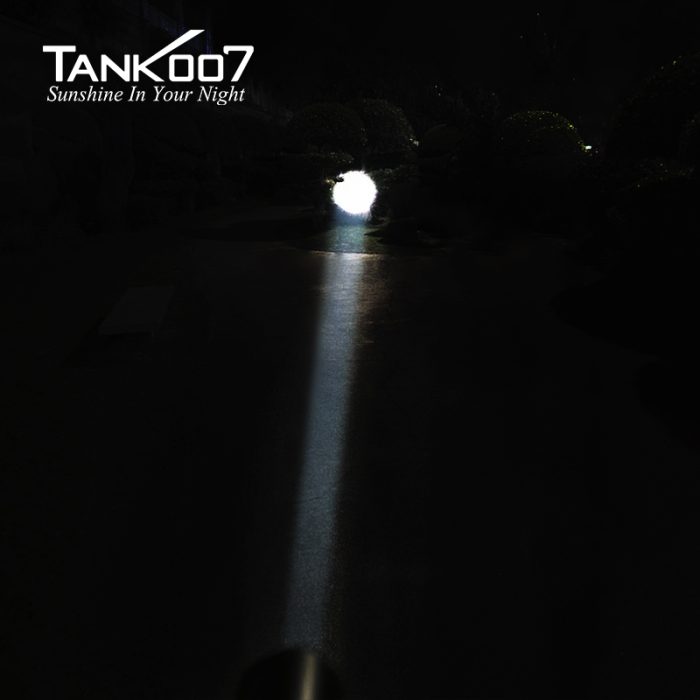 TANK007 KZ03 LED Adjustable Flashlight 1250LM 800M Outdoor Lighting High Power Flashlights 4 Modes Type-C Charging Torch - Image 6
