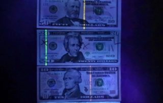 How UV Flashlights Authenticate Currency