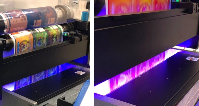 UV light effectiveness for different printing inspection