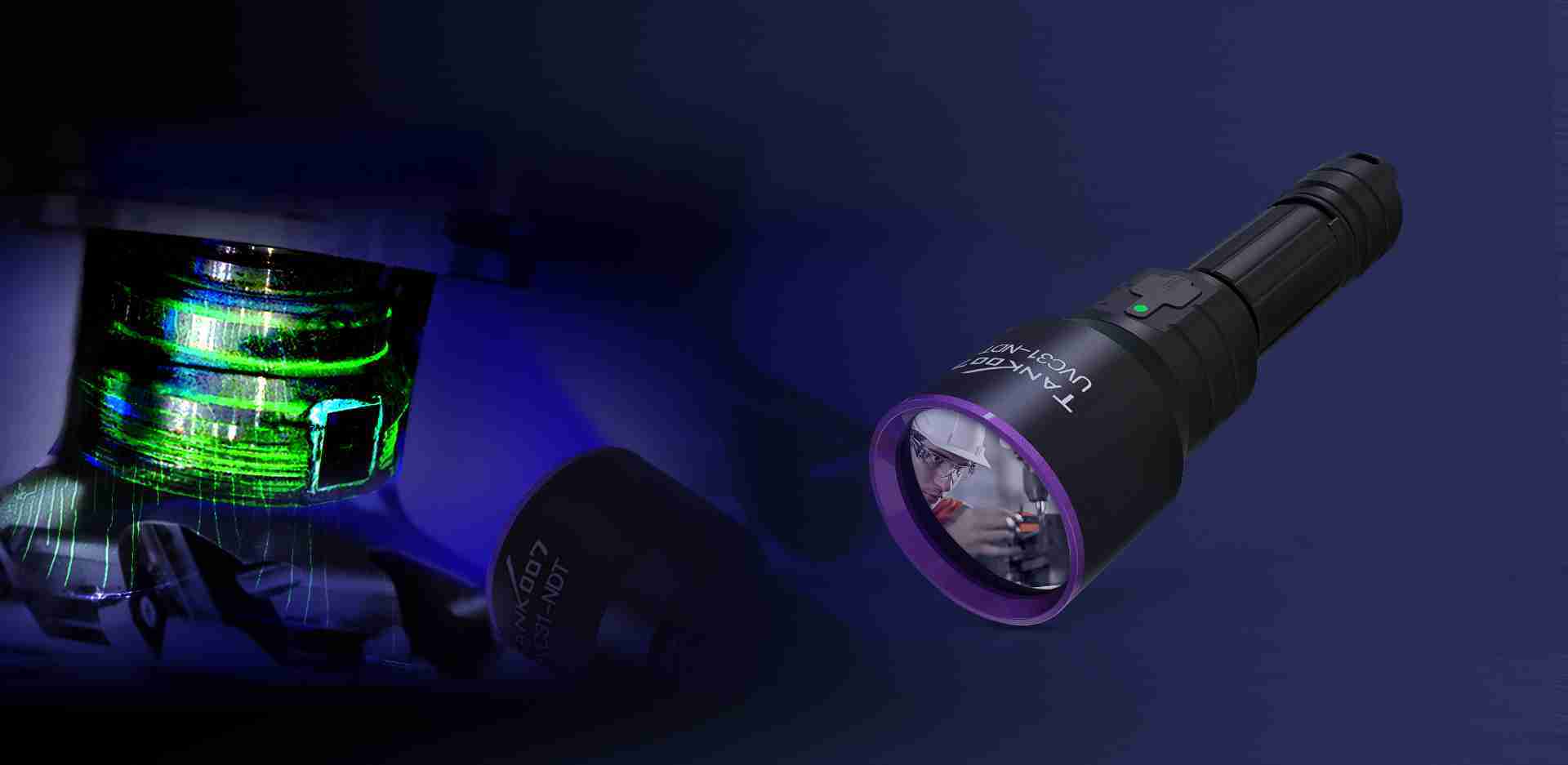 UVC31-NDT UV flashlight for professional NDT testing