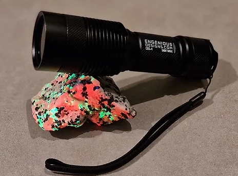 a UV Flashlight for Rocks