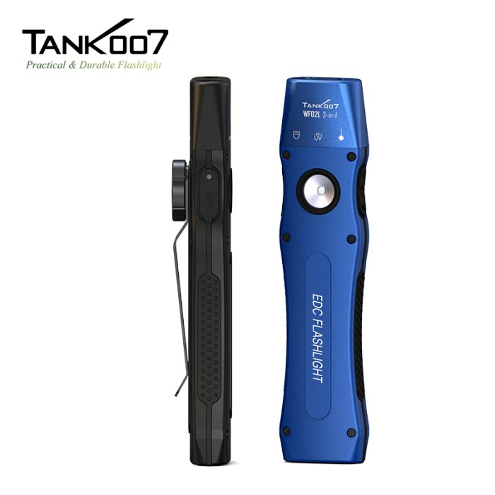 WF02L New 3-in-1 Magnetic EDC Flashlight UV Green Laser Multi-function Ultra-thin Strong Light Flashlight - Image 5